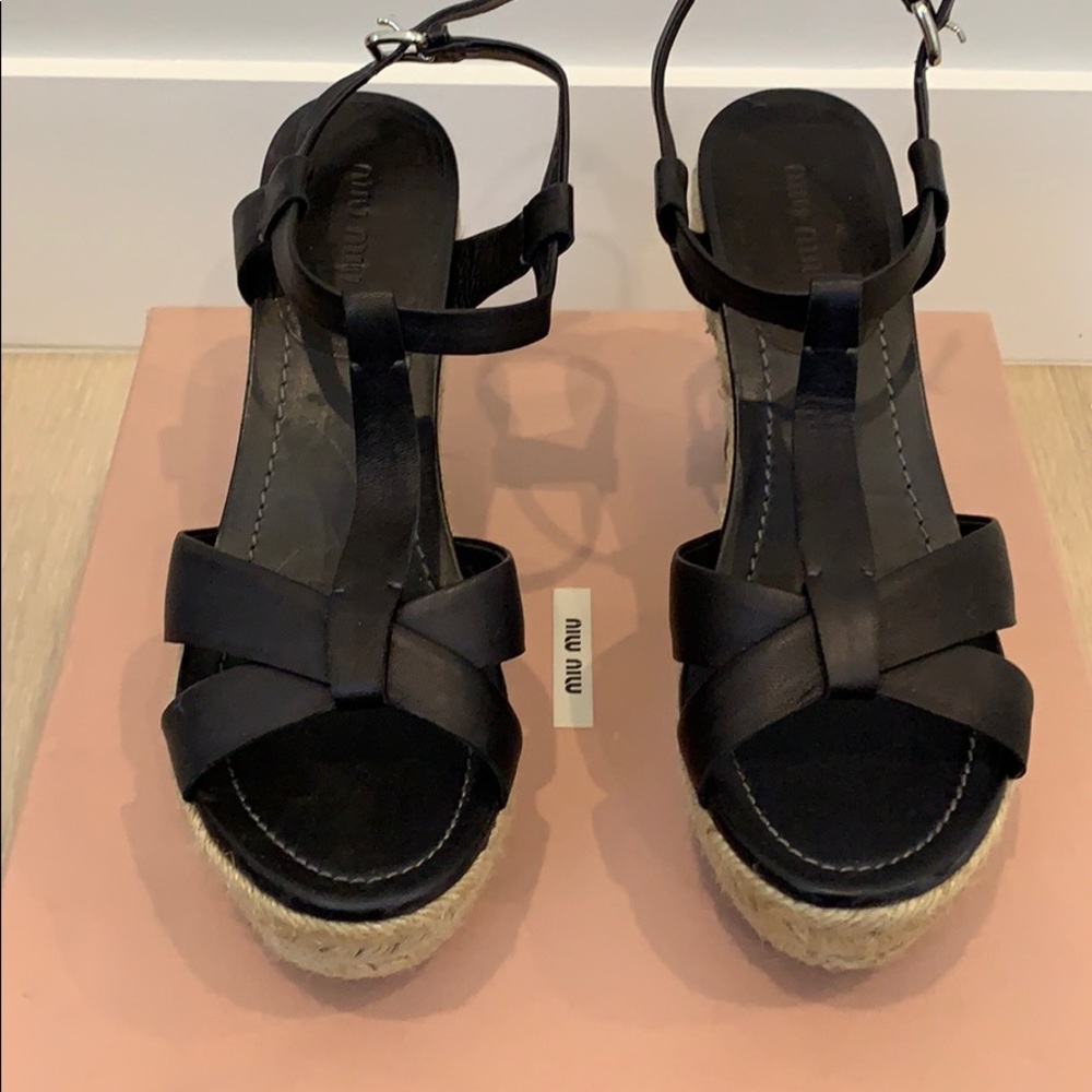 Miu Miu wedges